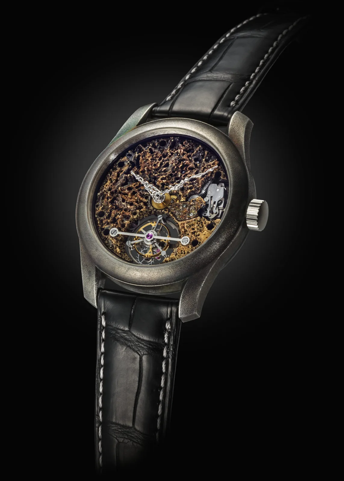 Argentium Laser Tourbillon