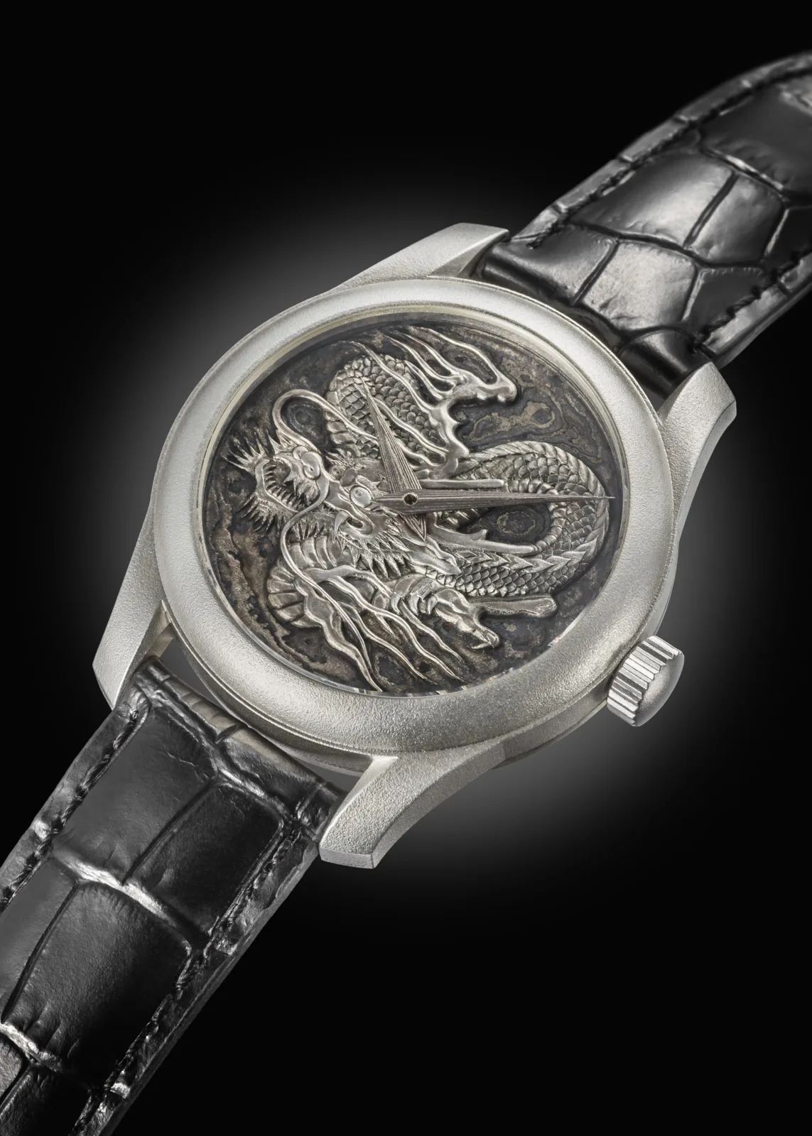 Mokume Gane Dragon Argentium