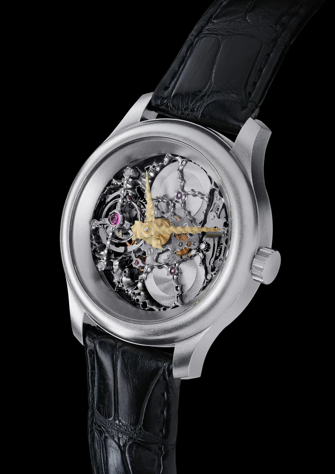 Platinum Organic Tourbillon